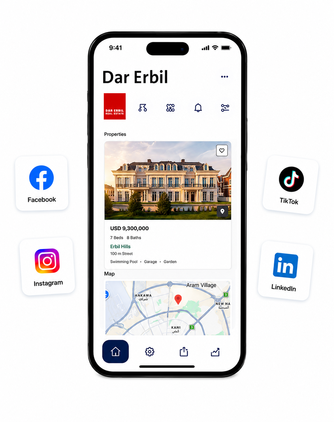 Get in touch with us — Dar Erbil